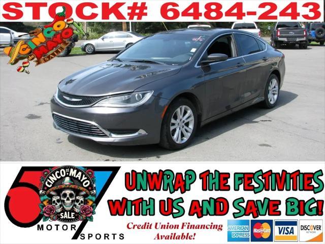 used 2015 Chrysler 200 car, priced at $7,995
