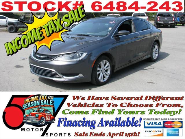 used 2015 Chrysler 200 car, priced at $7,995