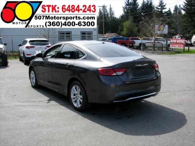 used 2015 Chrysler 200 car, priced at $8,995