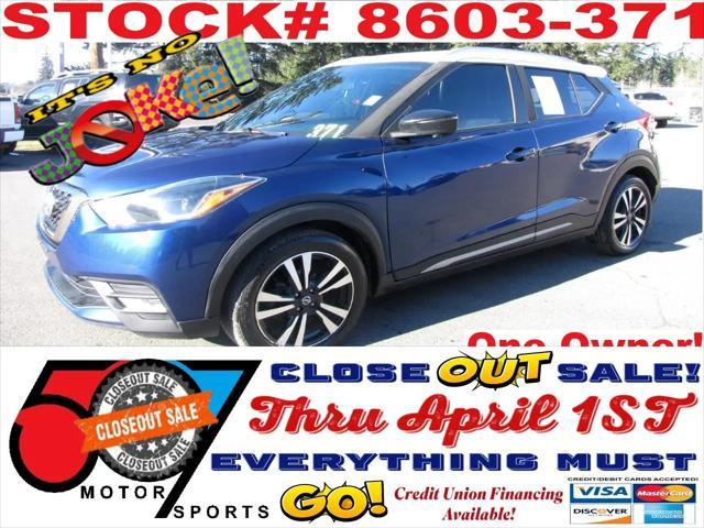 used 2019 Nissan Kicks car, priced at $8,995