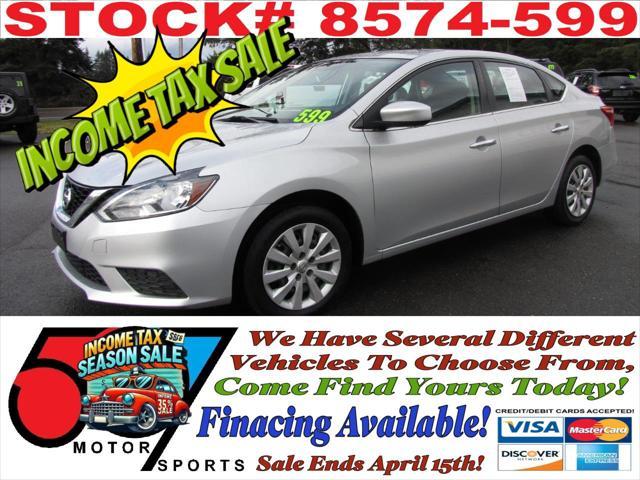 used 2016 Nissan Sentra car, priced at $6,995