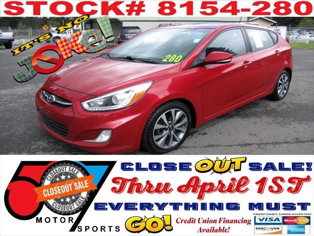 used 2015 Hyundai Accent car, priced at $6,995