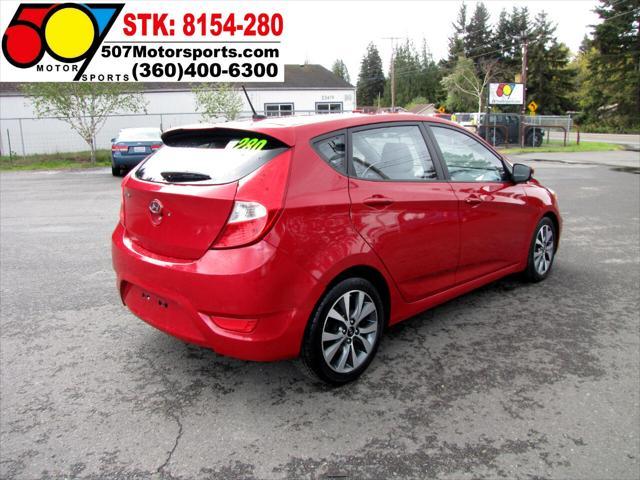 used 2015 Hyundai Accent car, priced at $7,995