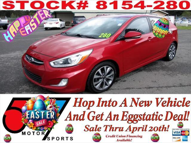 used 2015 Hyundai Accent car, priced at $6,995