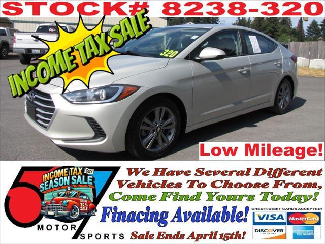 used 2017 Hyundai Elantra car, priced at $8,995