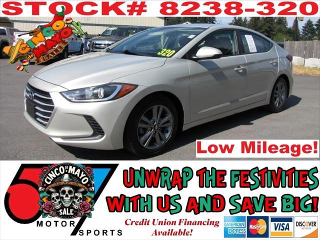 used 2017 Hyundai Elantra car, priced at $8,995