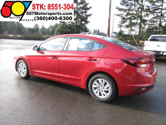 used 2020 Hyundai Elantra car, priced at $8,995