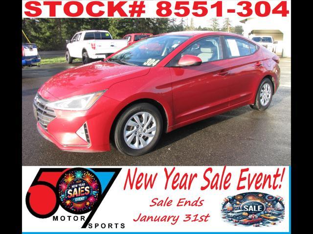 used 2020 Hyundai Elantra car, priced at $8,995