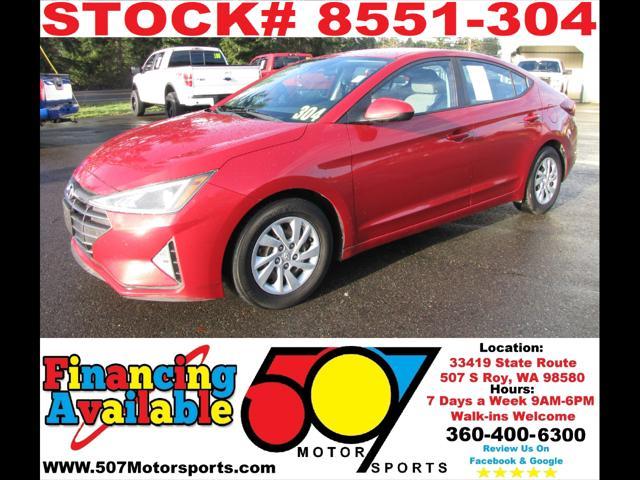 used 2020 Hyundai Elantra car, priced at $8,995