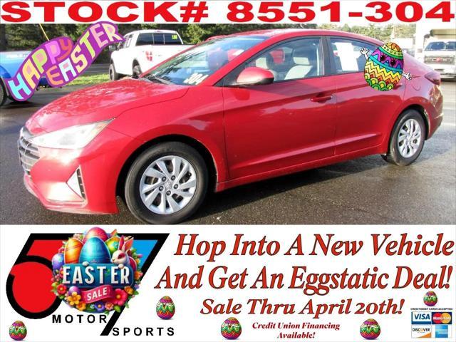 used 2020 Hyundai Elantra car, priced at $8,995