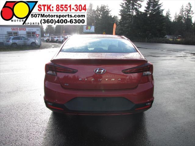 used 2020 Hyundai Elantra car, priced at $8,995