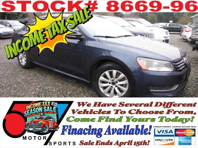 used 2012 Volkswagen Passat car, priced at $4,995