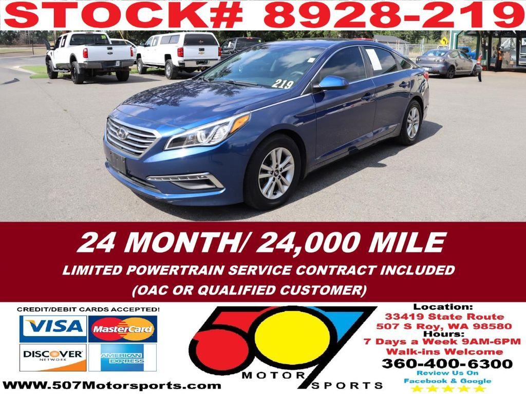 used 2015 Hyundai Sonata car, priced at $9,995