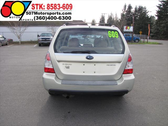 used 2007 Subaru Forester car, priced at $5,995