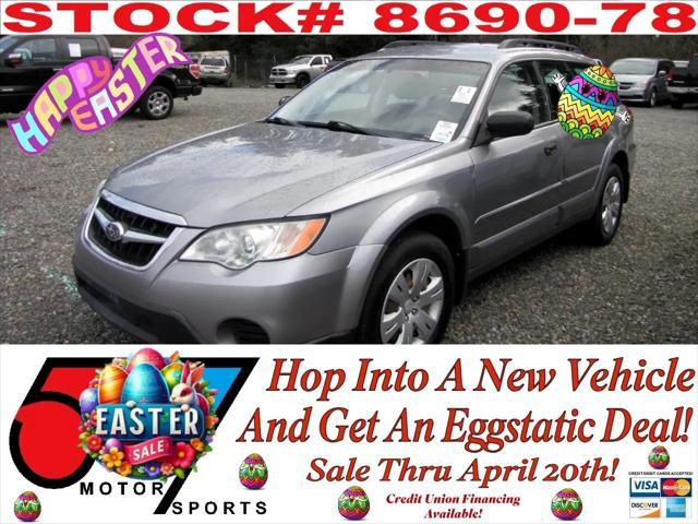 used 2008 Subaru Outback car, priced at $5,995