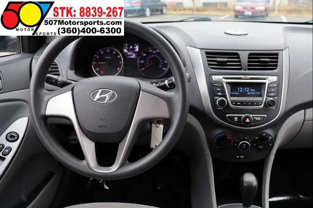 used 2017 Hyundai Accent car, priced at $7,995