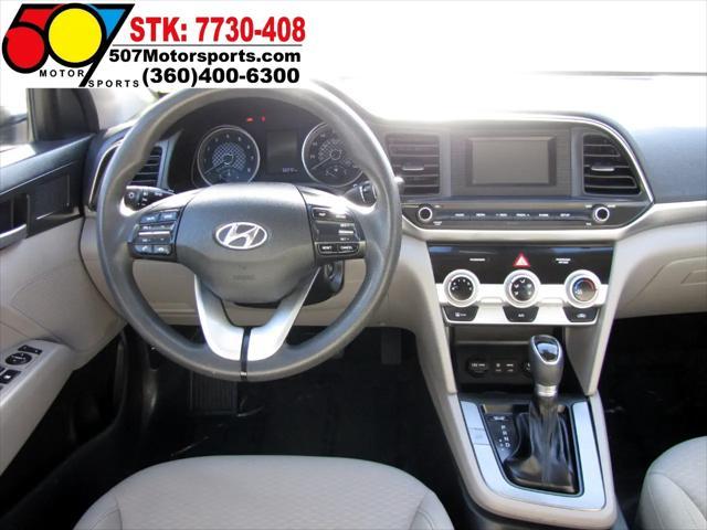 used 2019 Hyundai Elantra car, priced at $13,995