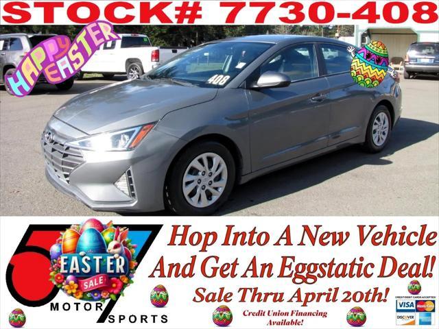 used 2019 Hyundai Elantra car, priced at $13,995