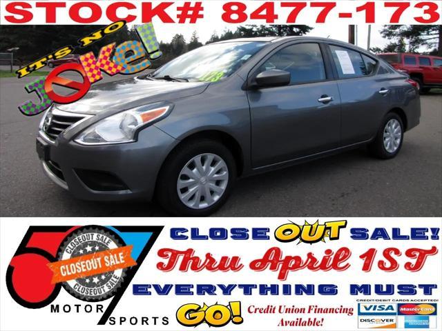 used 2017 Nissan Versa car, priced at $7,995