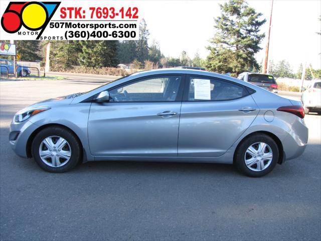 used 2016 Hyundai Elantra car, priced at $8,995