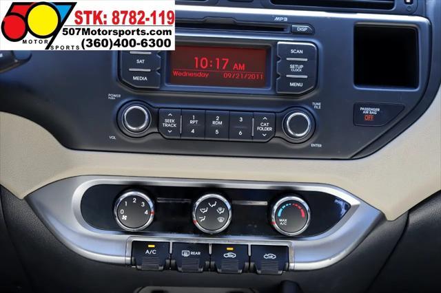 used 2013 Kia Rio car, priced at $4,995