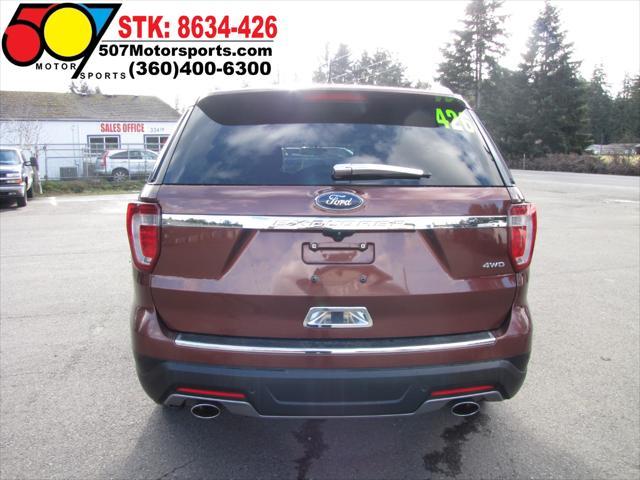 used 2018 Ford Explorer car, priced at $16,995