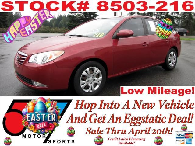 used 2010 Hyundai Elantra car, priced at $6,995