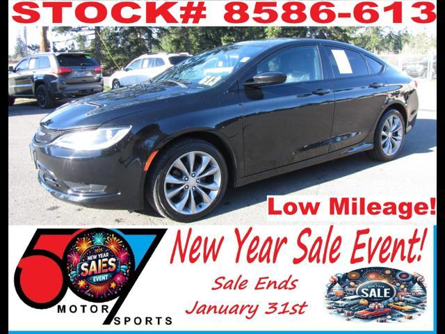 used 2016 Chrysler 200 car, priced at $9,995