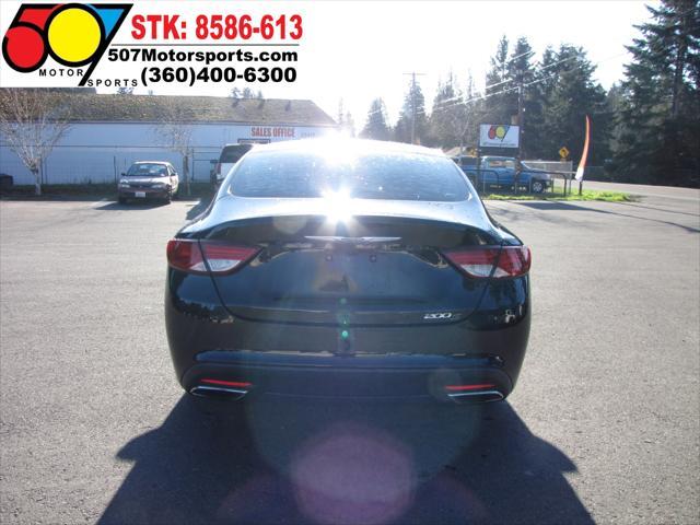 used 2016 Chrysler 200 car, priced at $9,995