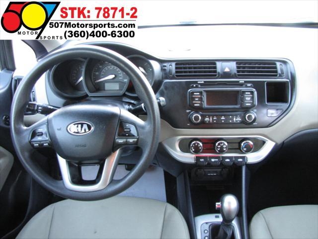 used 2015 Kia Rio car, priced at $5,995