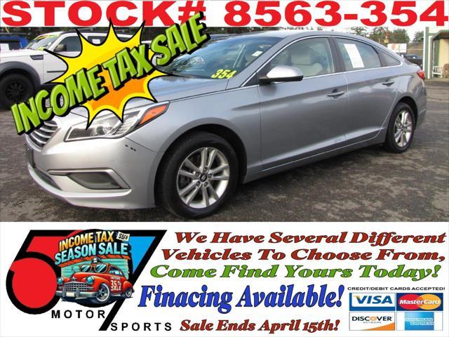 used 2017 Hyundai Sonata car, priced at $11,995