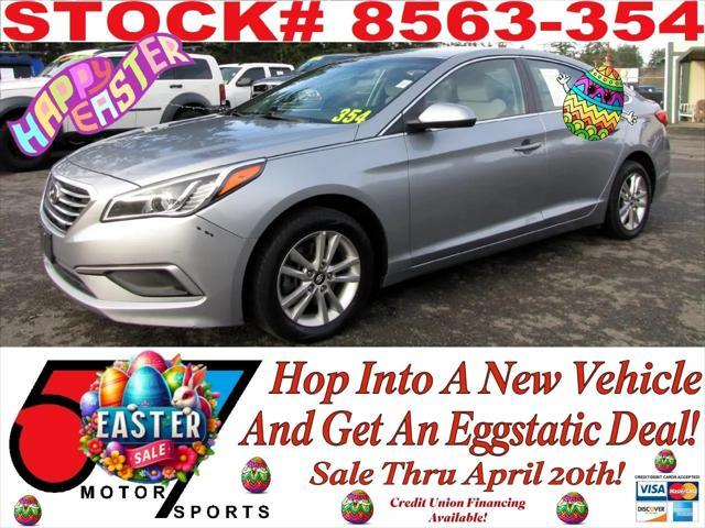 used 2017 Hyundai Sonata car, priced at $11,995