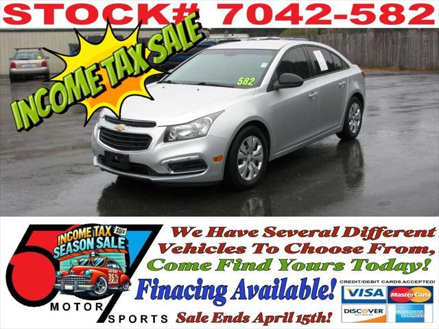 used 2016 Chevrolet Cruze Limited car, priced at $6,995