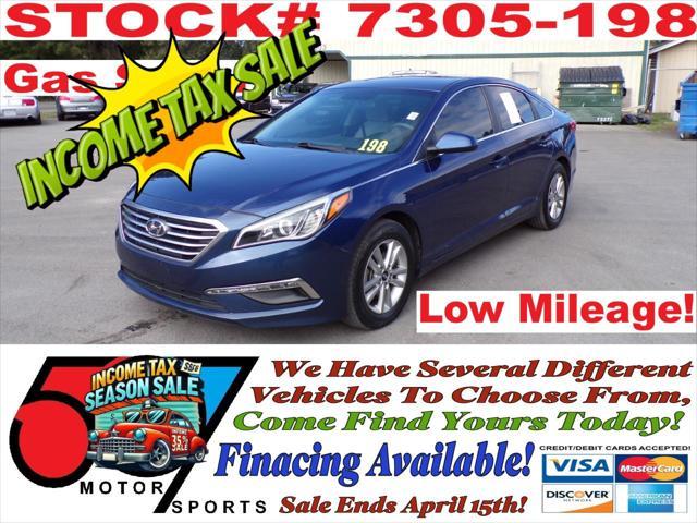 used 2015 Hyundai Sonata car, priced at $8,995