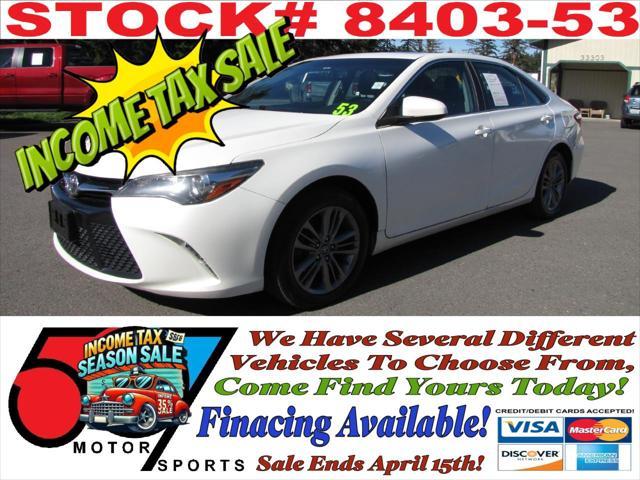 used 2017 Toyota Camry car, priced at $11,995