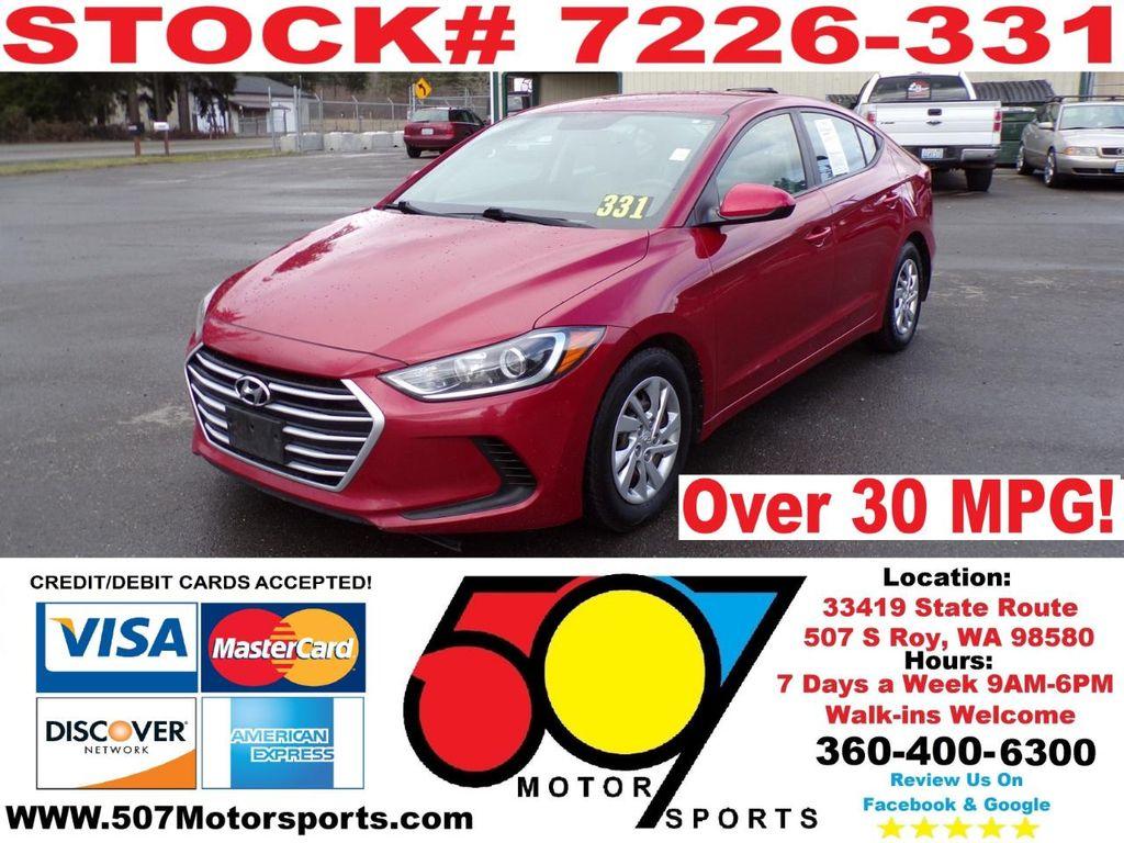 used 2017 Hyundai Elantra car, priced at $5,995