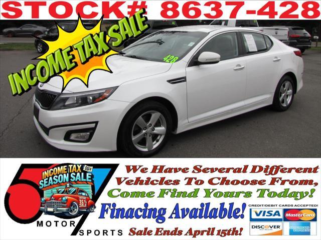 used 2015 Kia Optima car, priced at $6,995