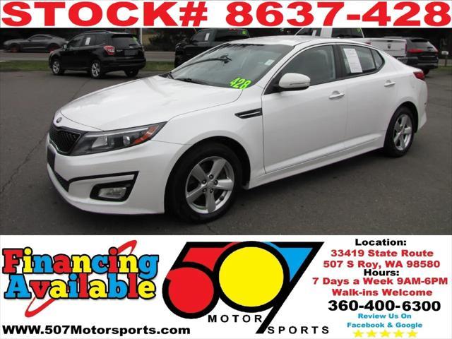 used 2015 Kia Optima car, priced at $6,995