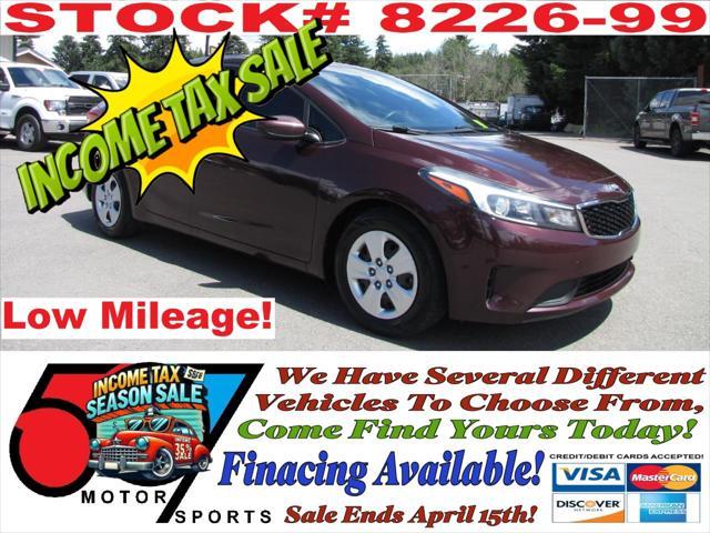 used 2017 Kia Forte car, priced at $8,995