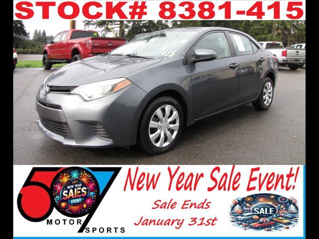 used 2015 Toyota Corolla car, priced at $12,995