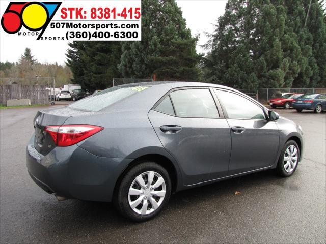 used 2015 Toyota Corolla car, priced at $12,995