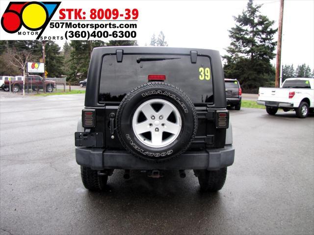 used 2012 Jeep Wrangler Unlimited car, priced at $11,995