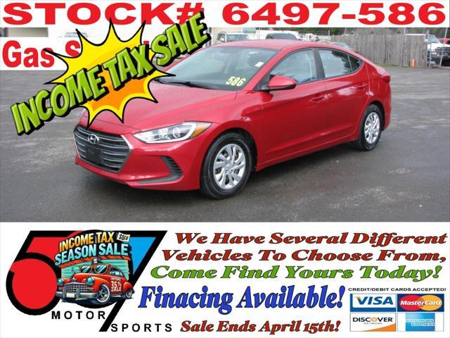 used 2017 Hyundai Elantra car, priced at $6,995