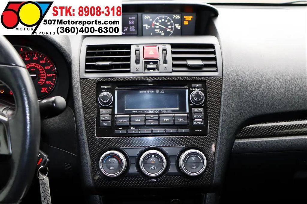 used 2015 Subaru WRX car, priced at $15,995