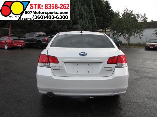 used 2012 Subaru Legacy car, priced at $7,995