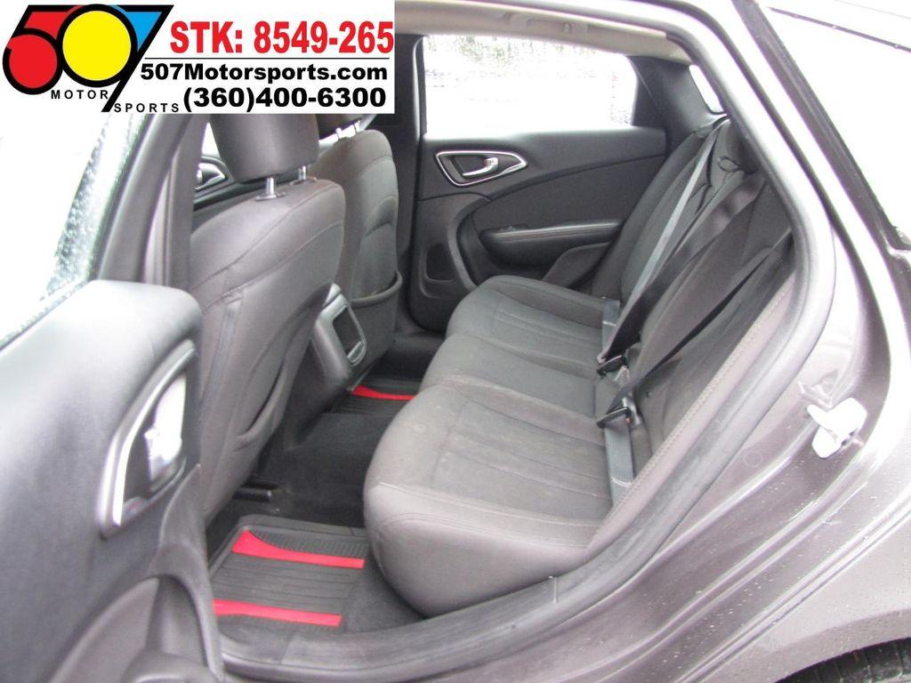 used 2016 Chrysler 200 car, priced at $11,995