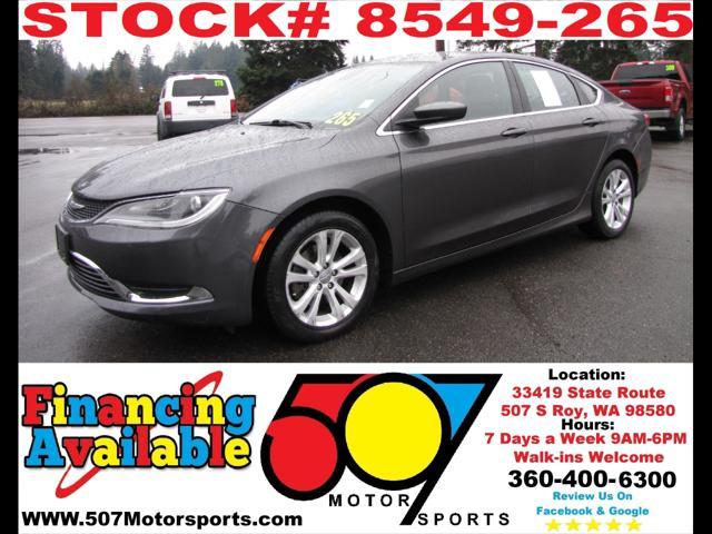 used 2016 Chrysler 200 car, priced at $9,995