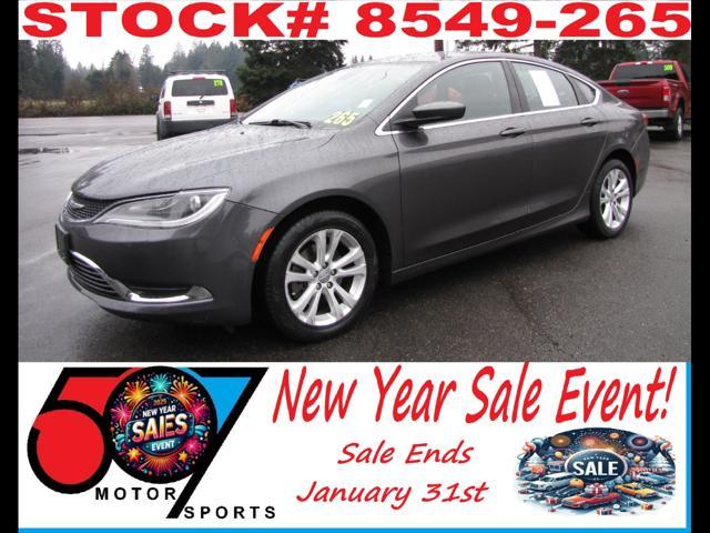 used 2016 Chrysler 200 car, priced at $9,995