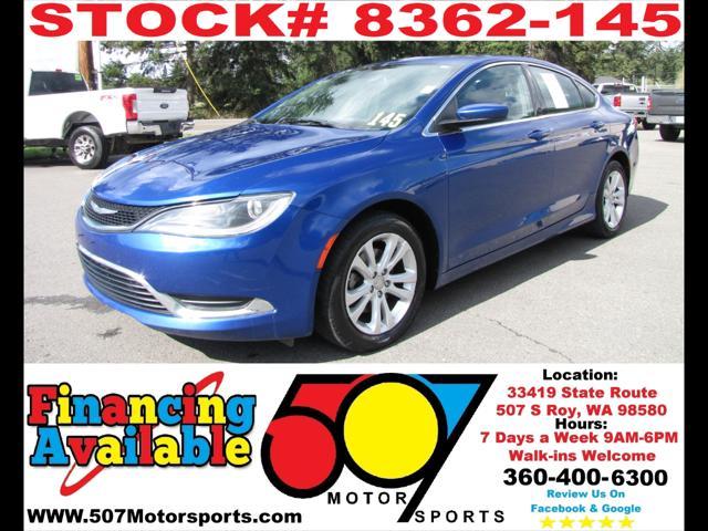 used 2015 Chrysler 200 car, priced at $6,995