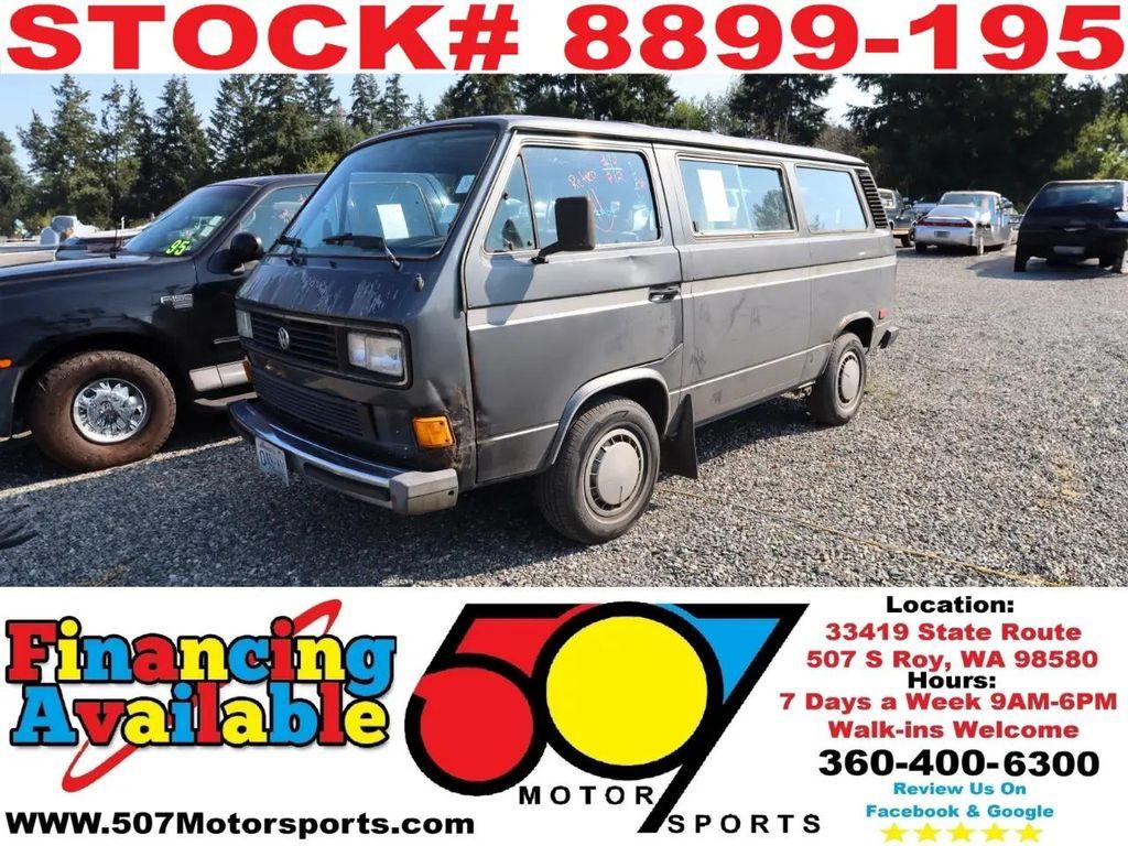 used 1987 Volkswagen Vanagon car, priced at $3,995